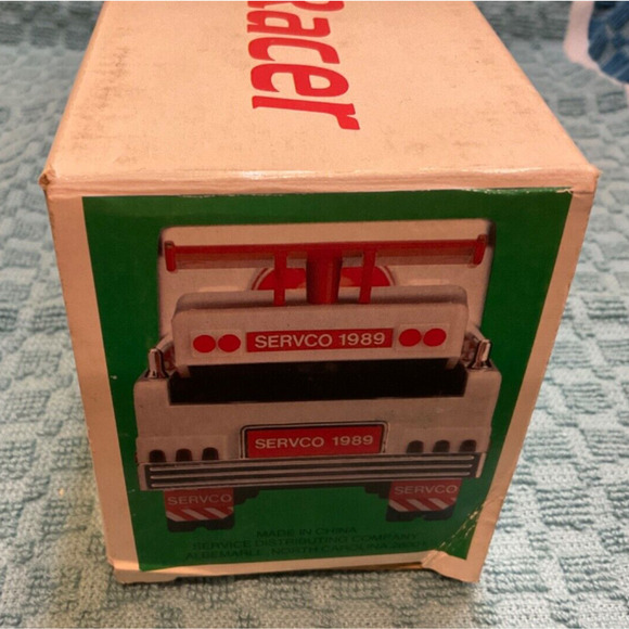 VTG 1987 Servco Gasoline Toy Truck Race Collectible NC with Box - Picture 6 of 9